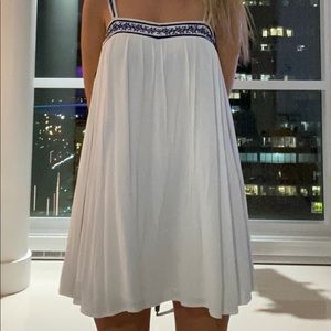 Pull & Bear flowy white summer dress